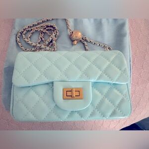 Tiffany & Fred Baby Blue Crossbody bag